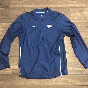 Nike Kentucky Blue Windbreaker Lightweight Athletic Jacket